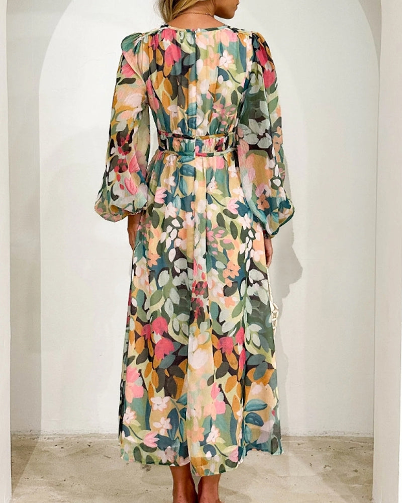 Urielle | Lang boho kjole
