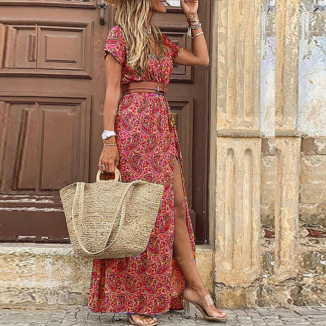 Katia | Elegant og stilfuld boho kjole
