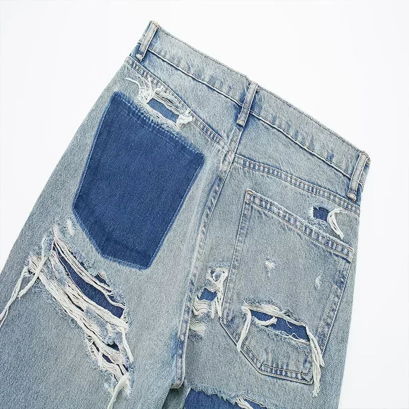 Sofie | Jean Patchwork Zdestroyed