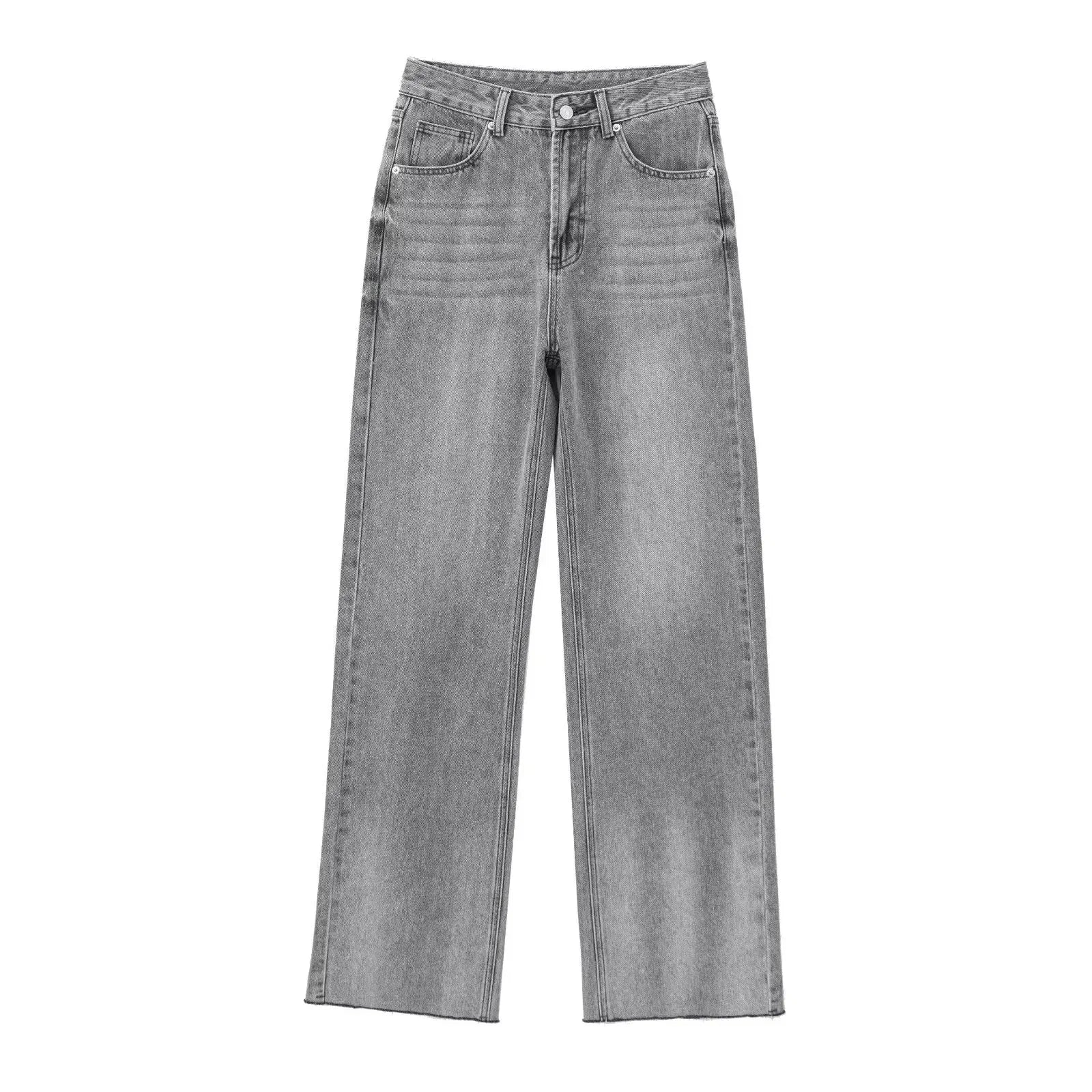 Sofie | Grå Udstillet Jeans