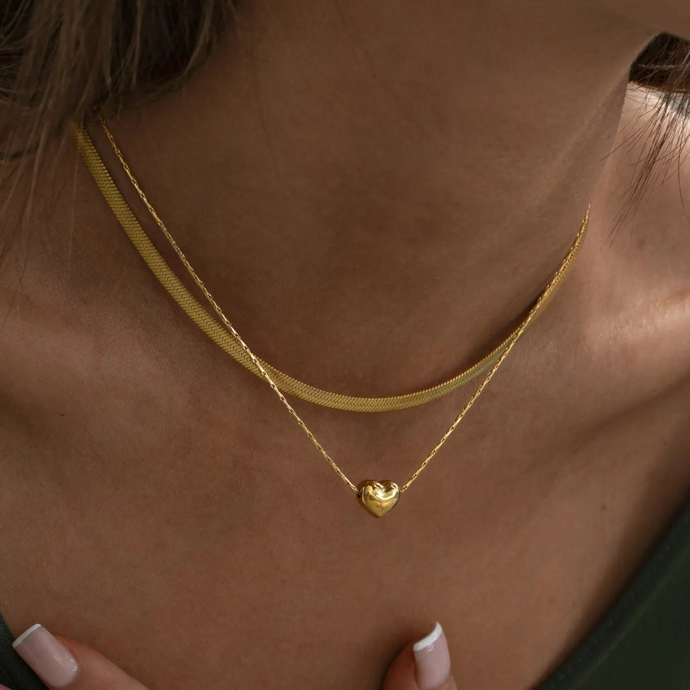Naszyjnik Jessica | Guld 18k