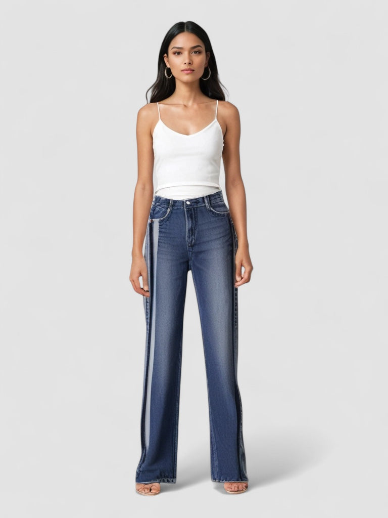 Sofie | Jeans med Udvidede Sider