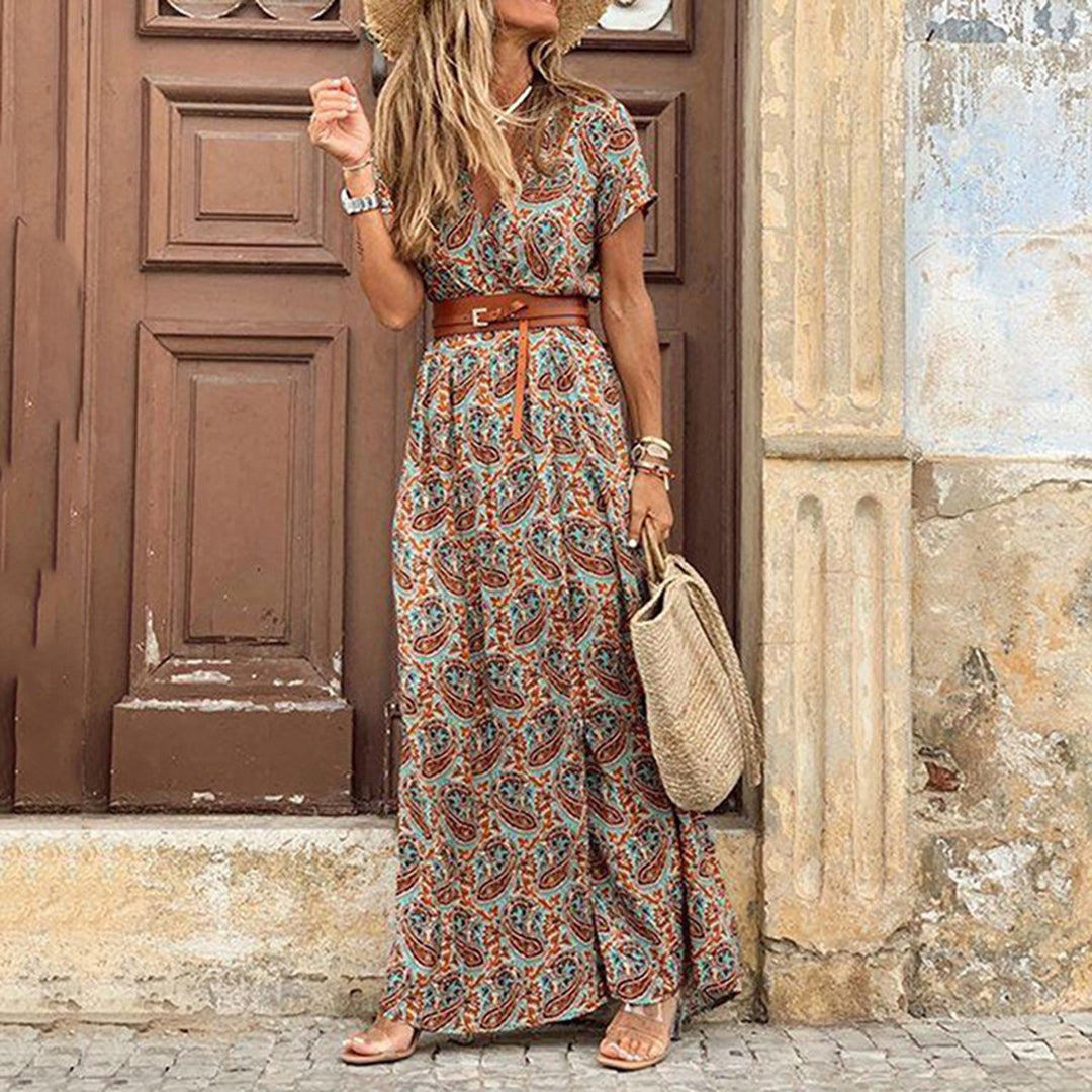 Katia | Elegant og stilfuld boho kjole