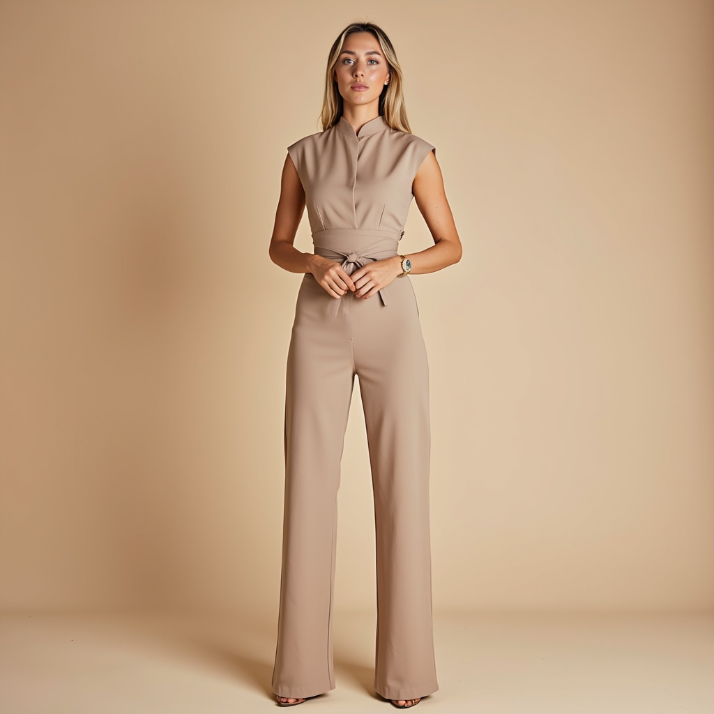 Sofie | Ærmøs jumpsuit